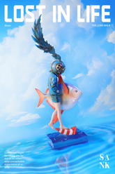【Statue Series】Lost in Life-The Long walk(Preorder)
