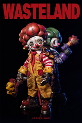 【Action Figure】Wasteland-Crazy Clown & Dark Knight