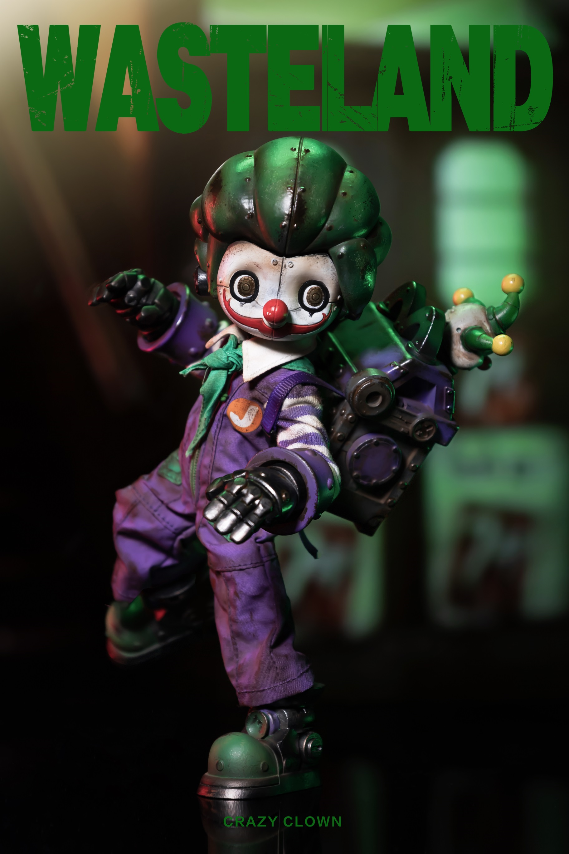 Action Figure】Wasteland-Crazy Clown & Dark Knight – SANKTOYS Action Figure】Wasteland-Crazy Clown & Dark Knight – SANKTOYS