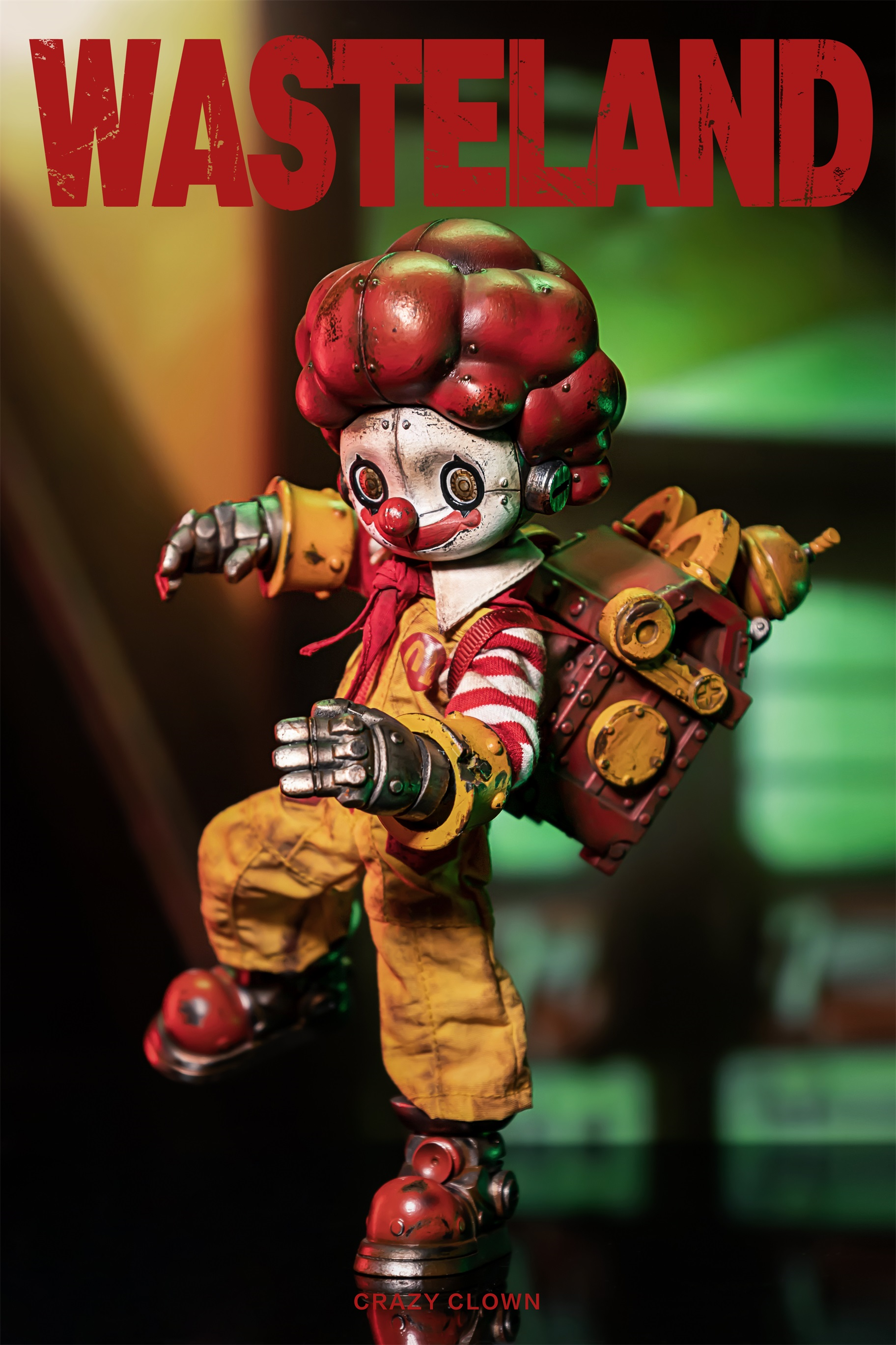 Action Figure】Wasteland-Crazy Clown & Dark Knight – SANKTOYS Action Figure】Wasteland-Crazy Clown & Dark Knight – SANKTOYS