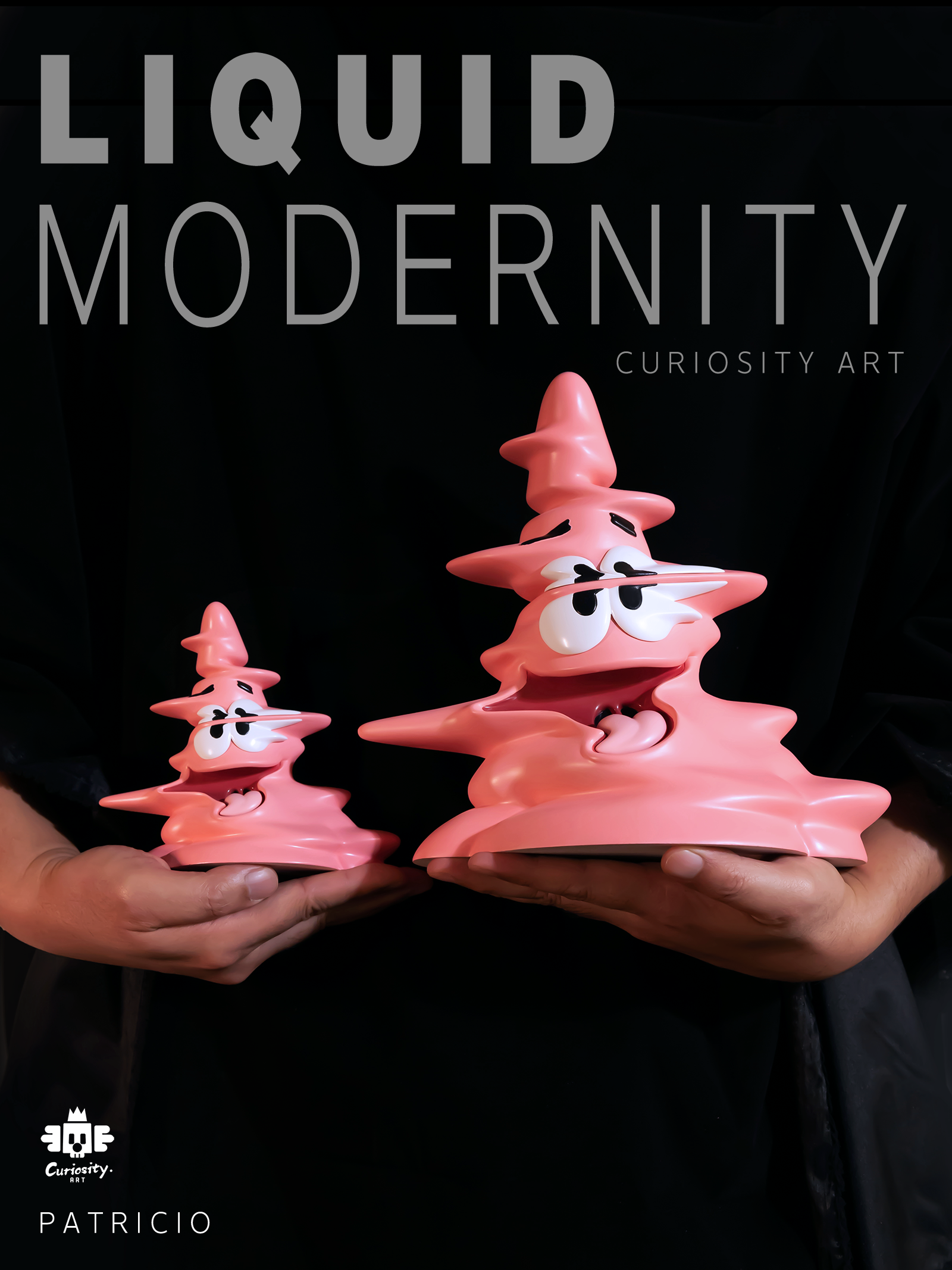 Liquid Mordernity Patricioアート フィギュア オブジェ Curiosity Art】Liquid Modernity-Spongey & Patricio – SANKTOYS