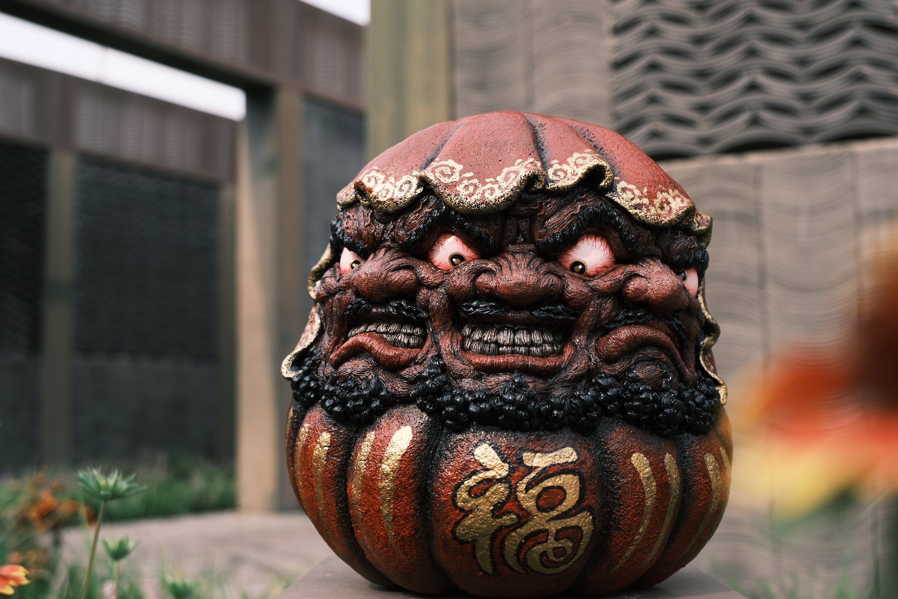 Daruma Doll】Fury & Three Faces & Flower – SANKTOYS