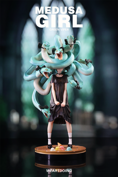 hiroさん専用 「緑犀牛」「Medusaチビ株」「不明わしゃわしゃ」3点 Medusa Girl】Green Viper & Crimson Viper（Preorder） – SANKTOYS