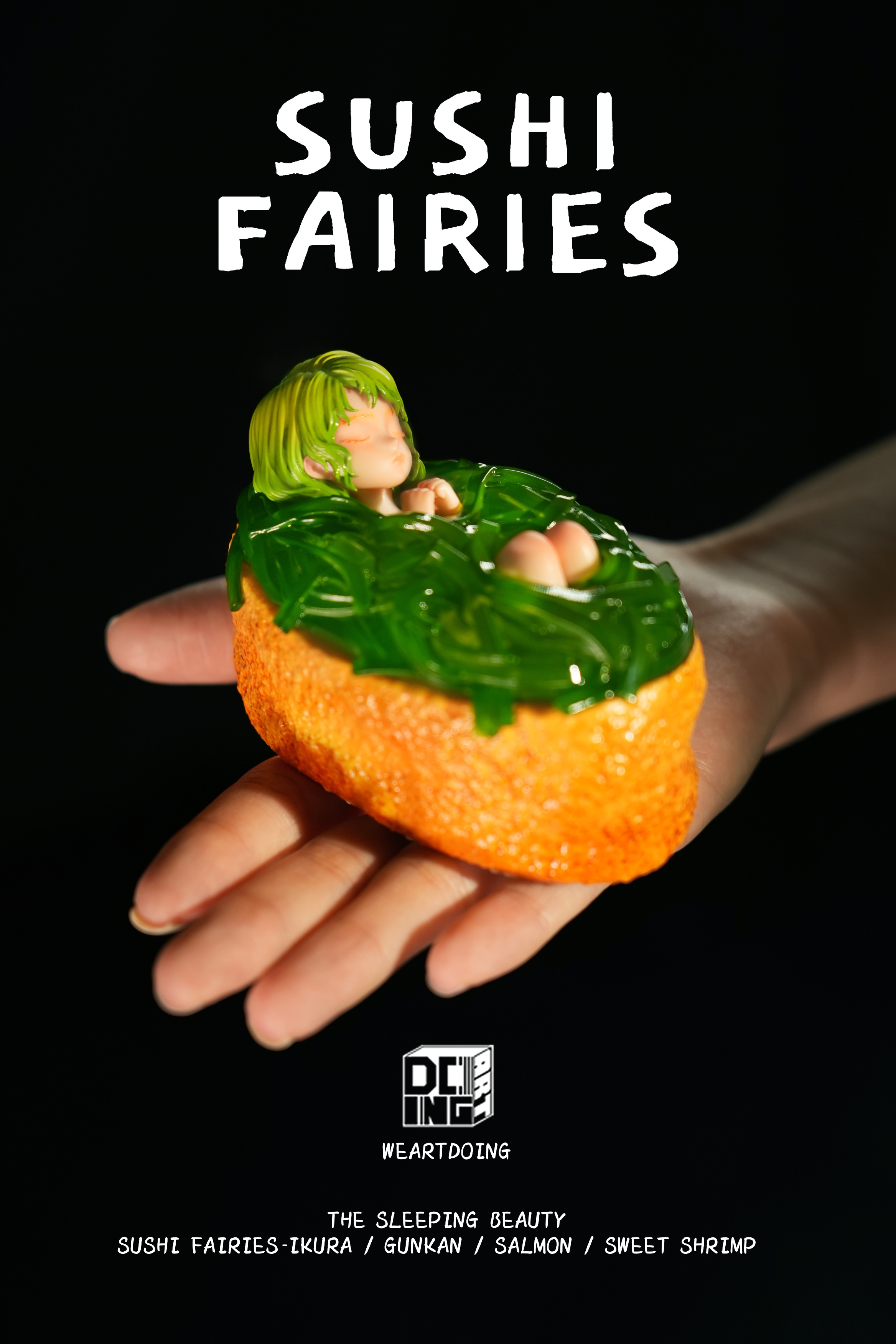 ●Sushi Fairies(寿司の妖精・Shrimp)塗装済み完成品● ○Sushi Fairies(寿司の妖精・Shrimp)塗装済み完成品○ - メルカリ