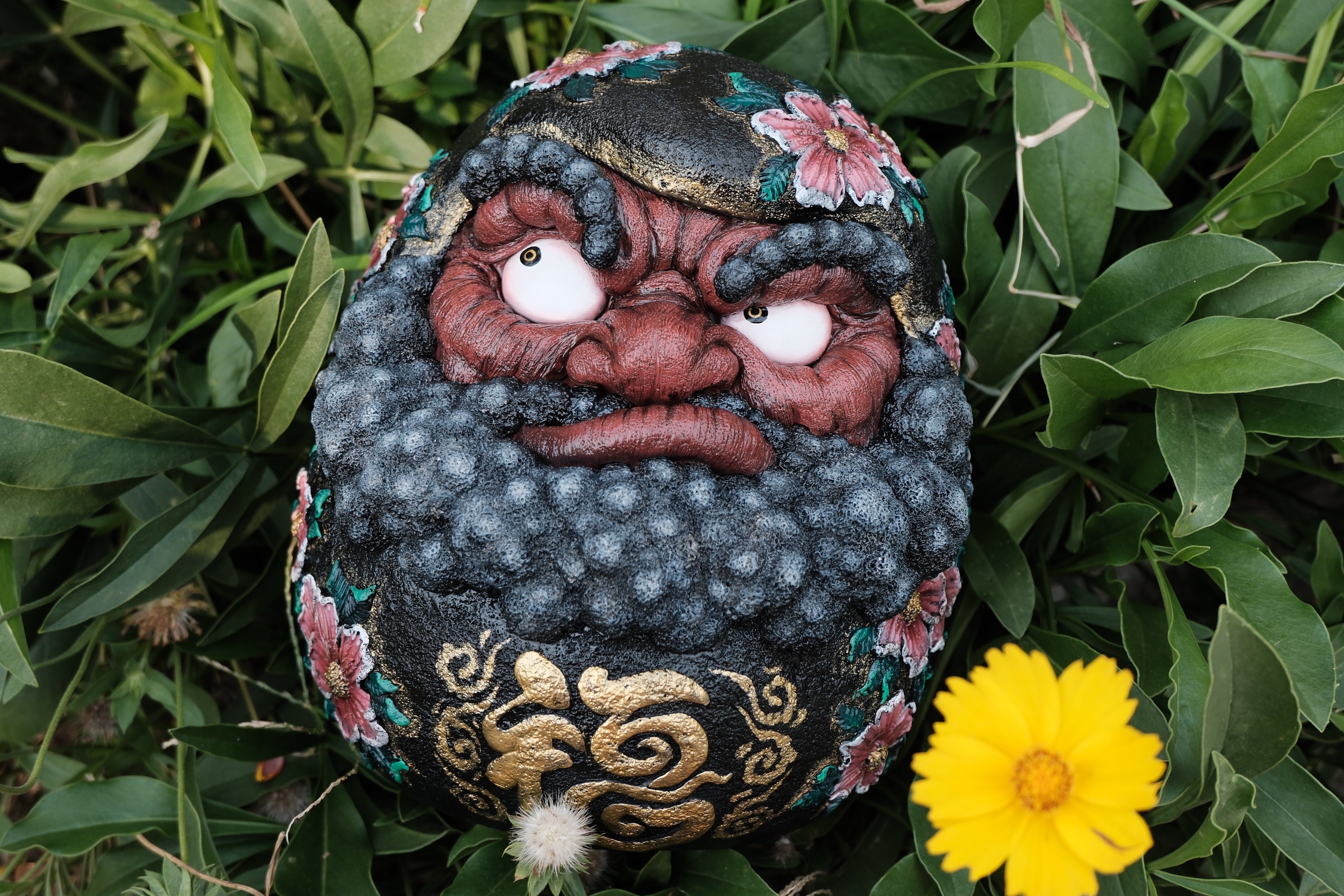 Daruma Doll】Fury & Three Faces & Flower – SANKTOYS