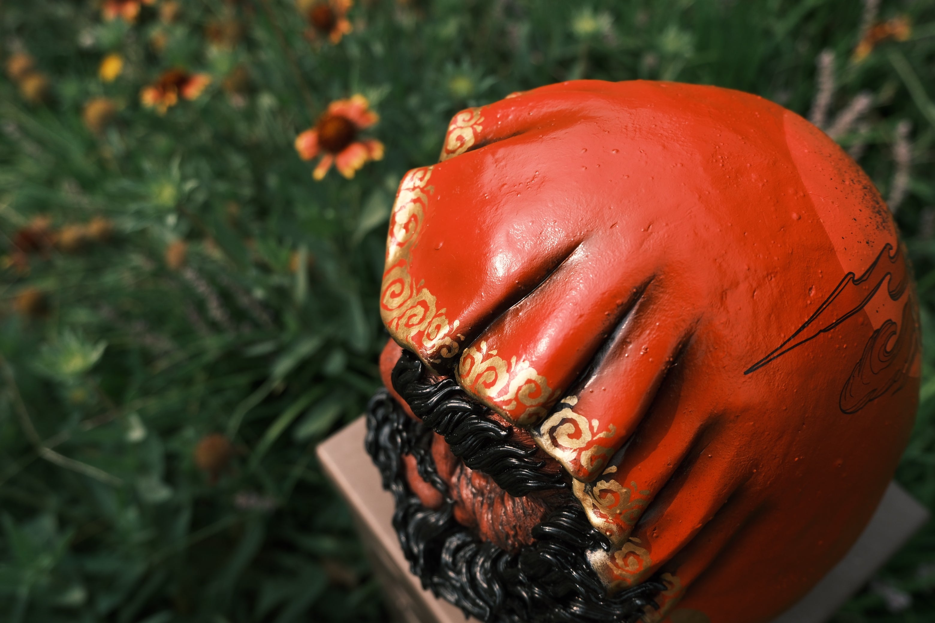 Daruma Doll】Fury & Three Faces & Flower – SANKTOYS