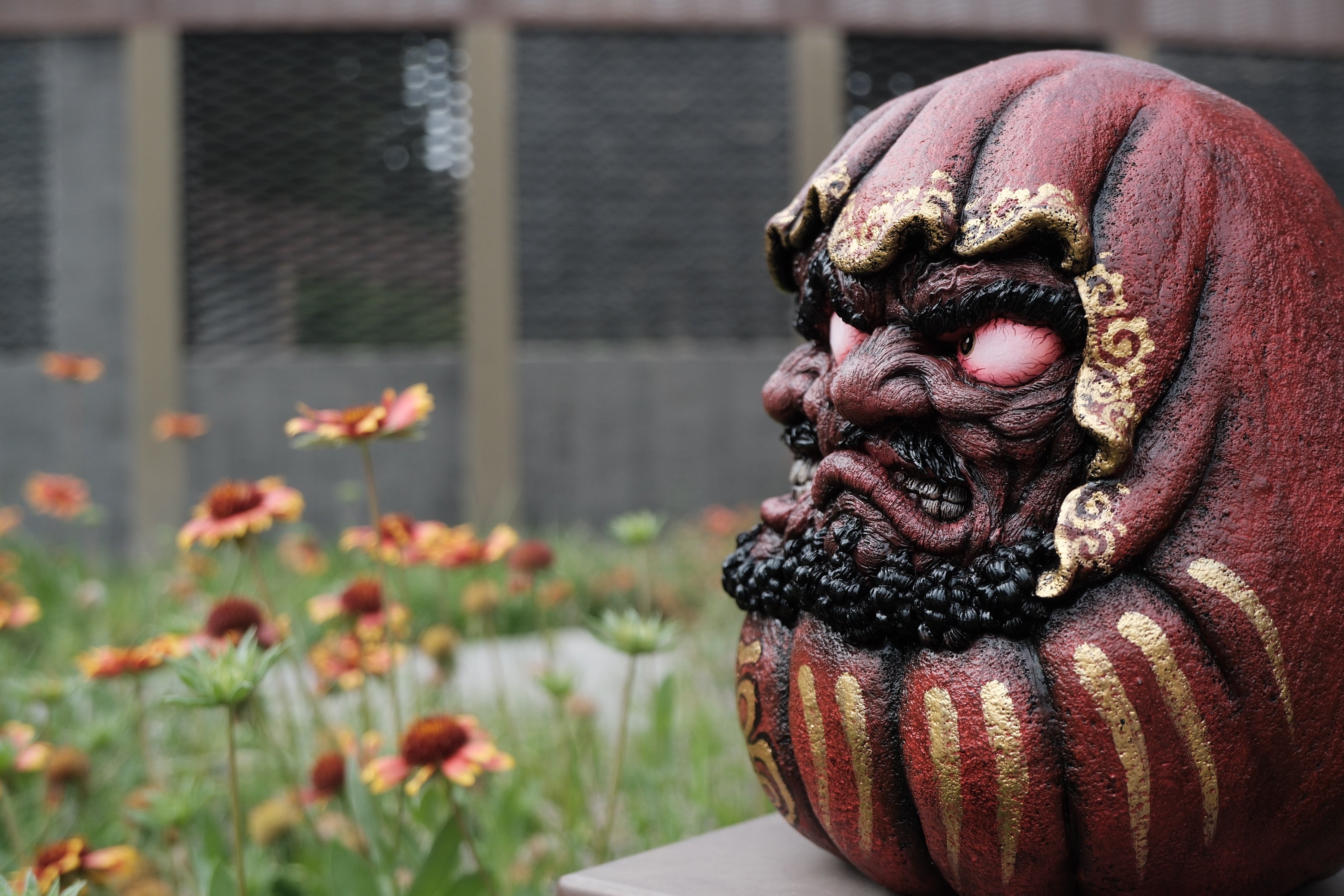 Daruma Doll】Fury & Three Faces & Flower – SANKTOYS